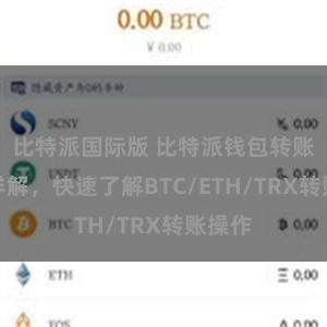 比特派国际版 比特派钱包转账教程详解，快速了解BTC/ETH/TRX转账操作