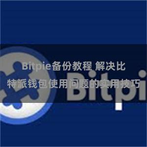 Bitpie备份教程 解决比特派钱包使用问题的实用技巧