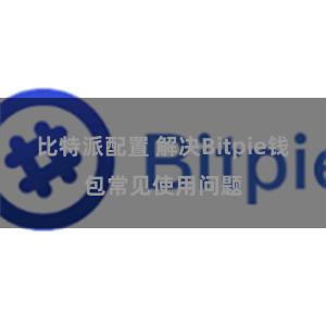 比特派配置 解决Bitpie钱包常见使用问题