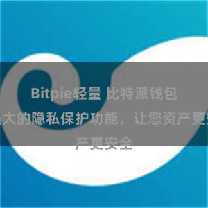 Bitpie轻量 比特派钱包：强大的隐私保护功能，让您资产更安全