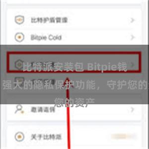 比特派安装包 Bitpie钱包：强大的隐私保护功能，守护您的资产