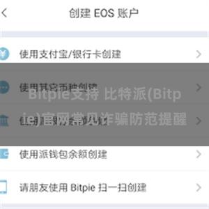 Bitpie支持 比特派(Bitpie)官网常见诈骗防范提醒