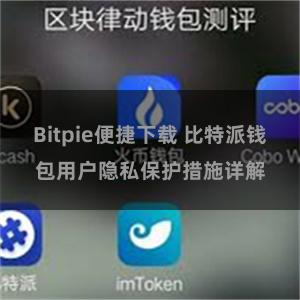 Bitpie便捷下载 比特派钱包用户隐私保护措施详解