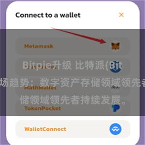 Bitpie升级 比特派(Bitpie)钱包市场趋势：数字资产存储领域领先者持续发展。