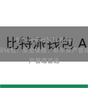 Bitpie安装教程 Bitpie国际钱包：安全便捷，数字资产管理首选