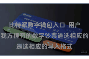 比特派数字钱包入口  用户不错凭据我方捏有的数字钞票遴选相应的导入格式