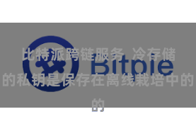 比特派跨链服务  冷存储的私钥是保存在离线栽培中的